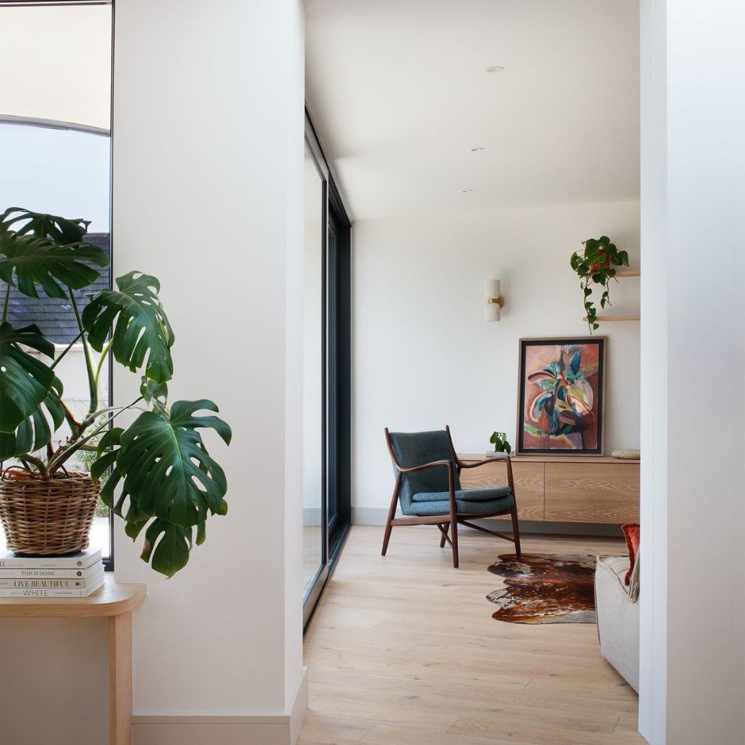 Mid-Century Upholstered Armchair