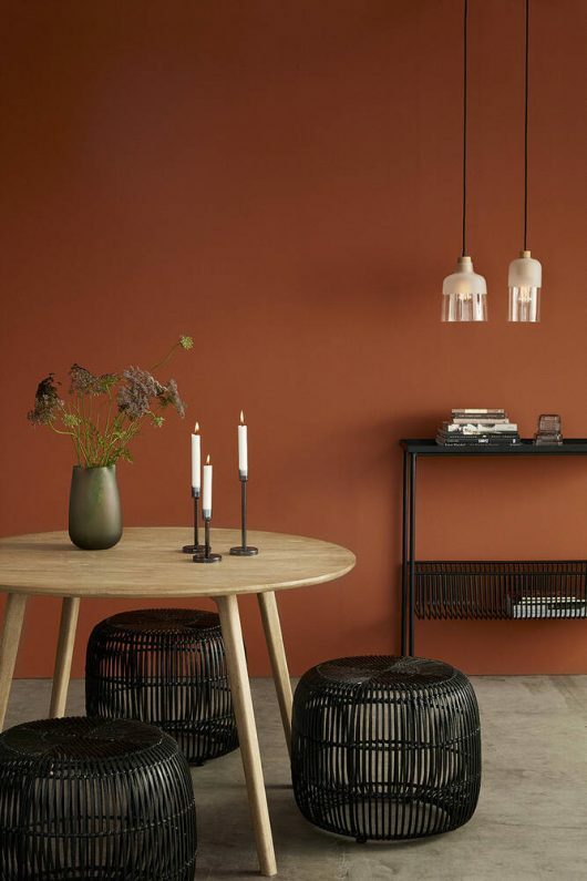 Black Metal Console Table