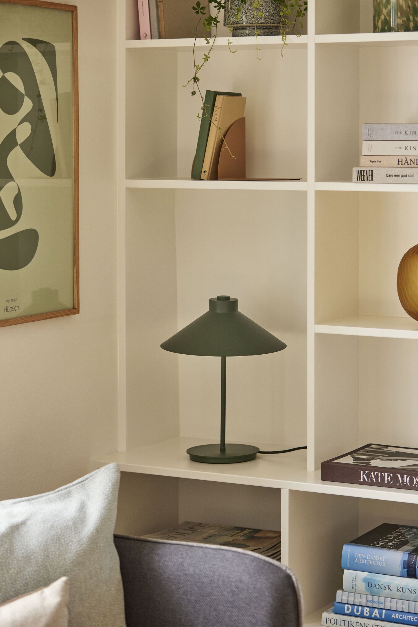 Green Shape Table Lamp
