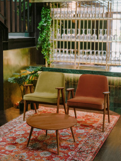 366 Concept 366 Armchair Chierowski Velvet Design Restaurant