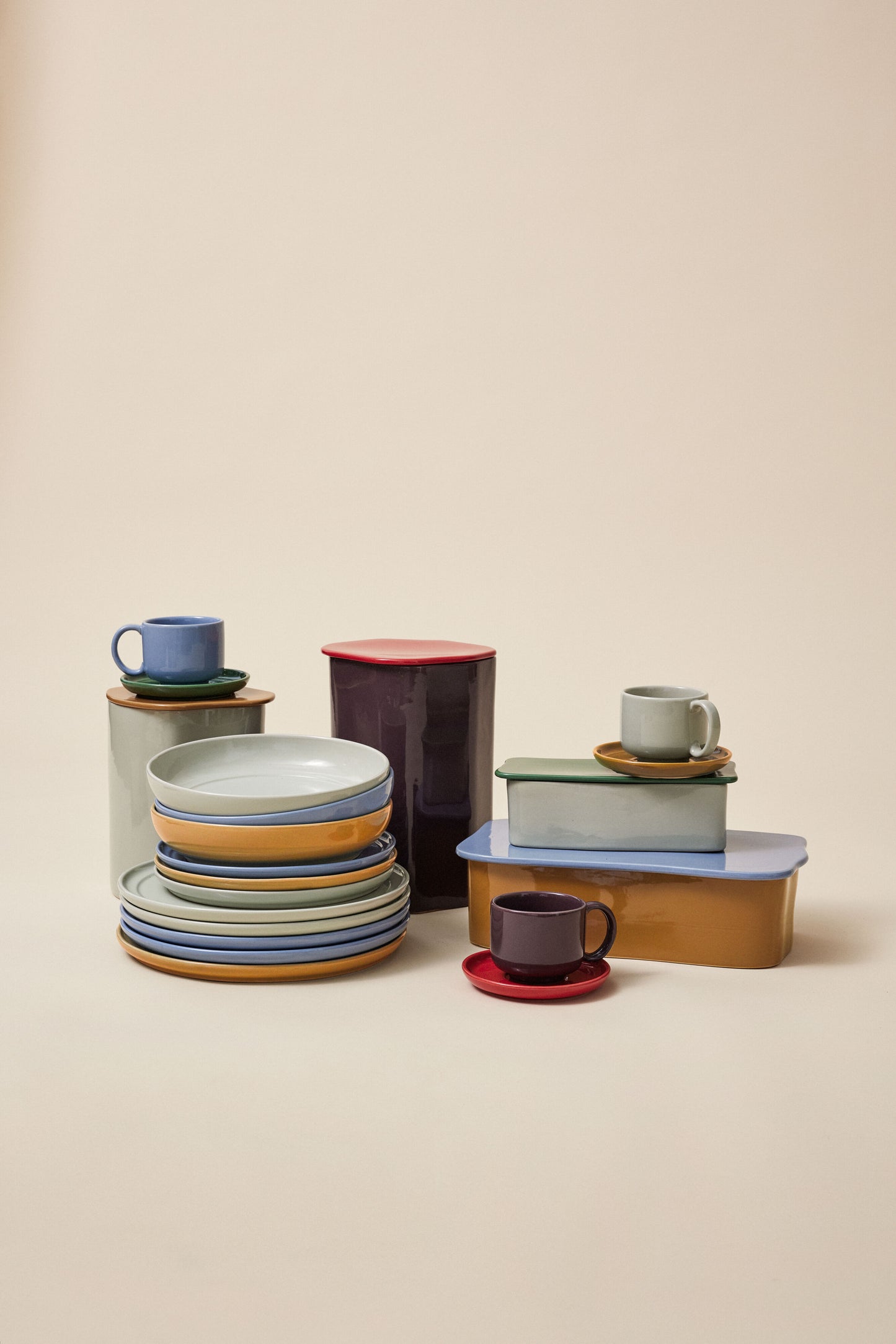 Amare Lunch Plate Sand