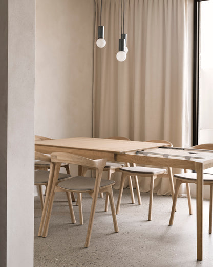 Bok extendable dining table