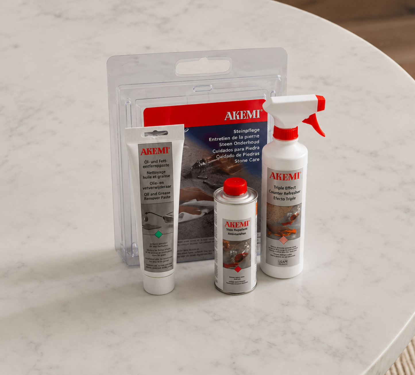 Marble & Granite 3 Step Care Kit